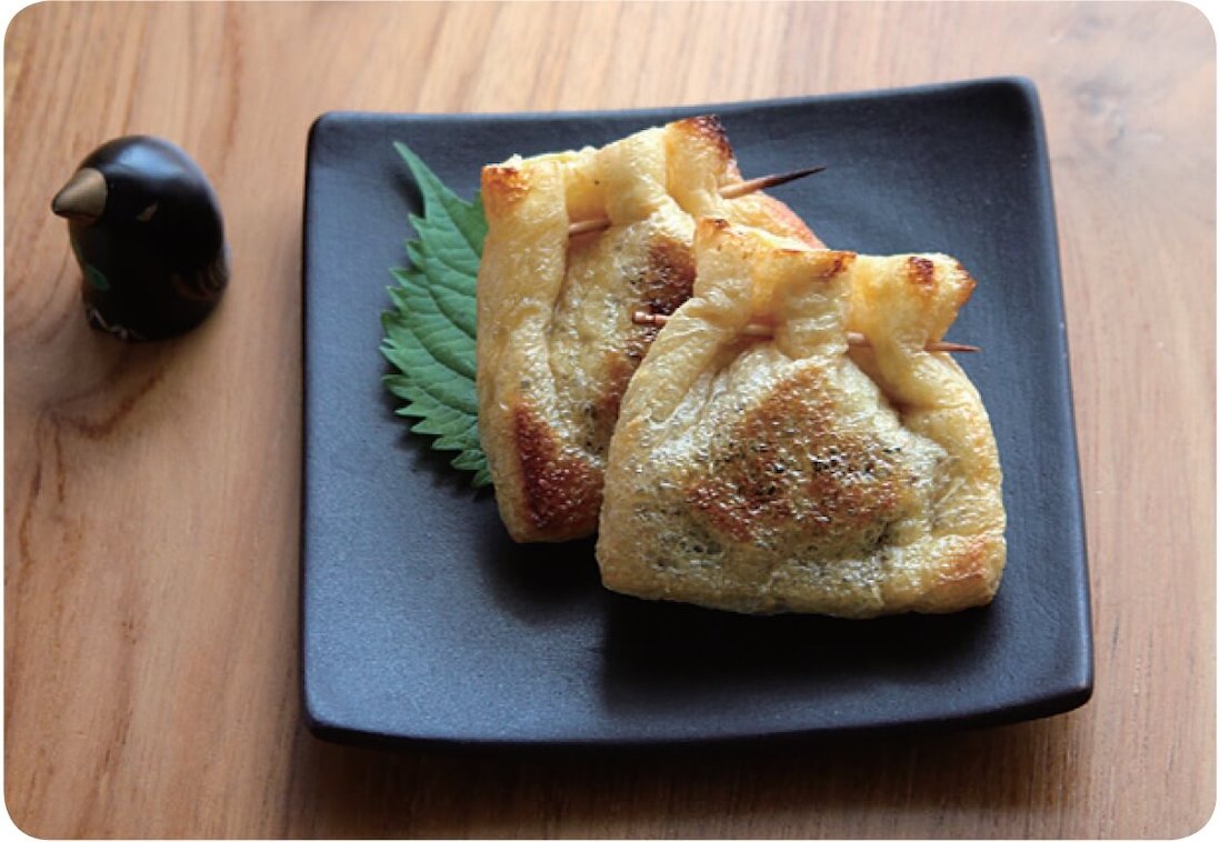 納豆のキツネ焼き
